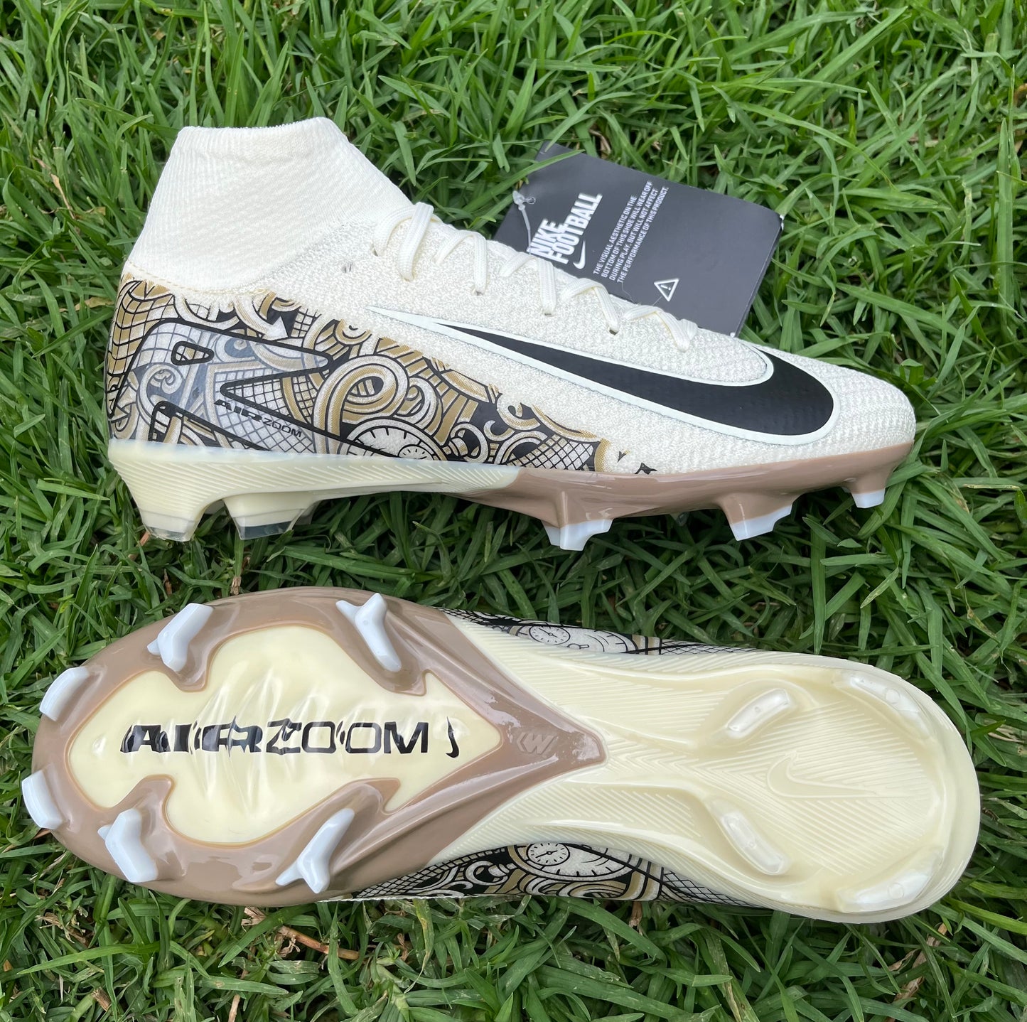 Nike Mercurial Superfly 16 Beige Graffiti Edition