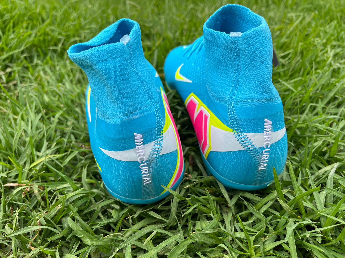 Nike Air Zoom Mercurial Superfly 10 Elite FG Azul Claro E Amarela