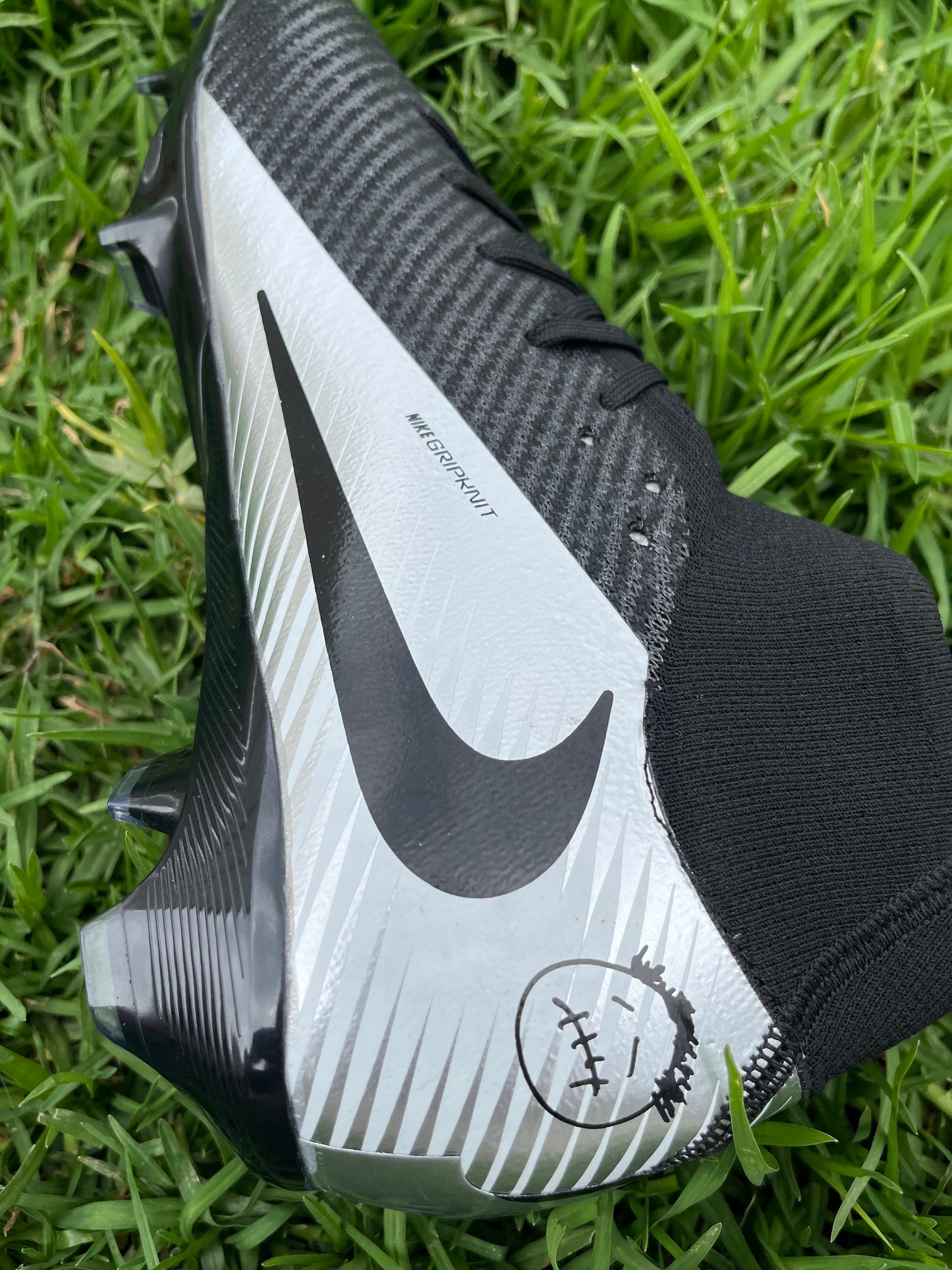 Nike Zoom Mercurial Superfly 10 Elite FG Negro Plateada by Travis Scott