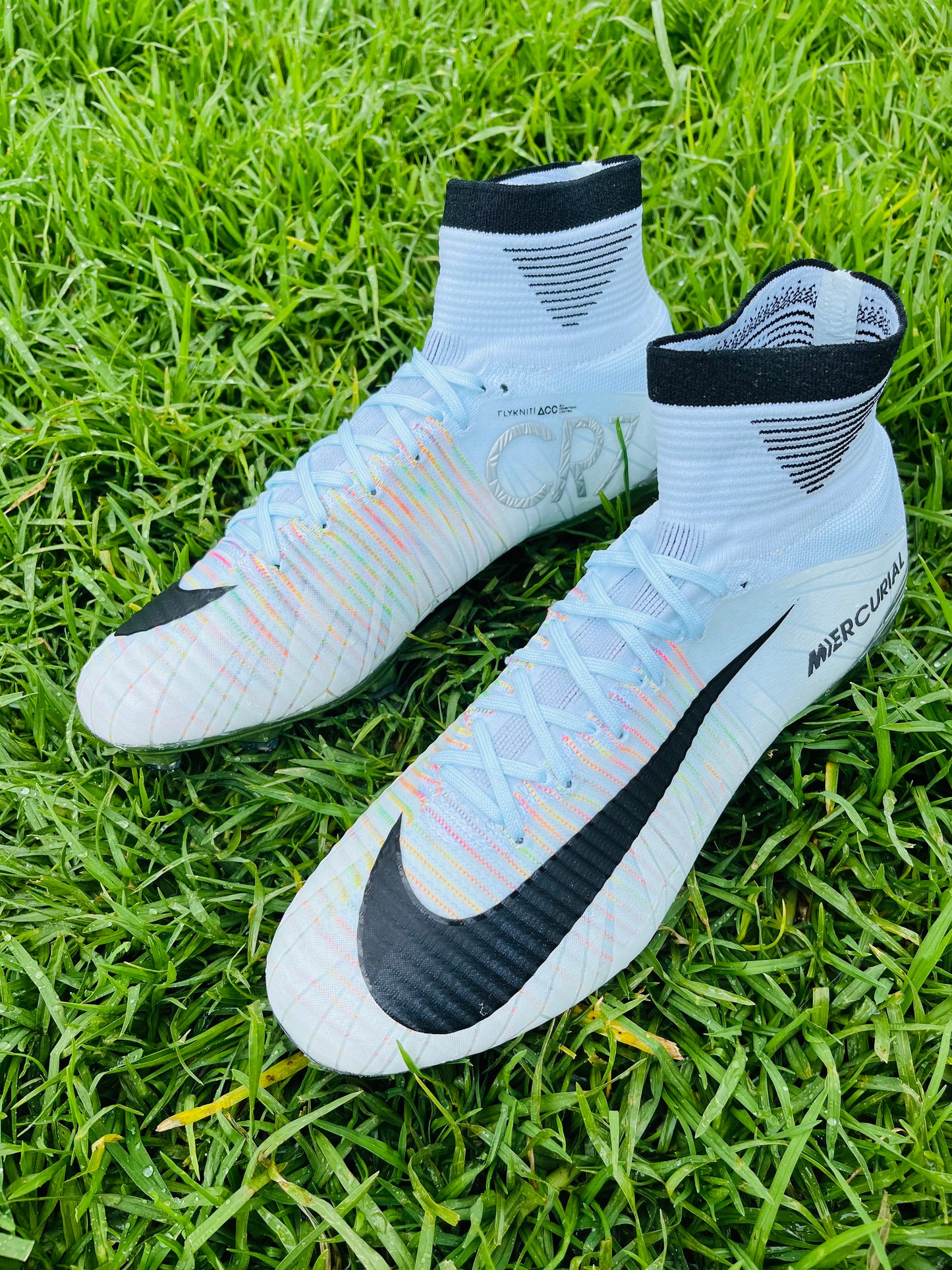 Mercurial Superfly V DF CR7 FG azul Tint