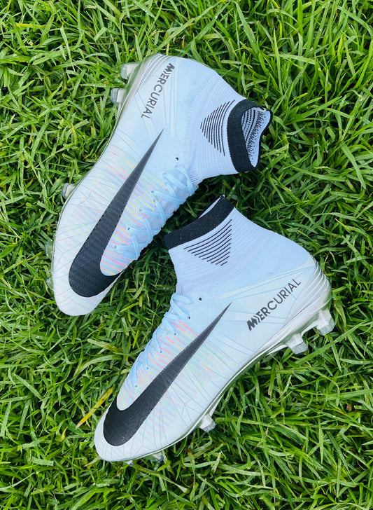 Mercurial Superfly V DF CR7 FG azul Tint