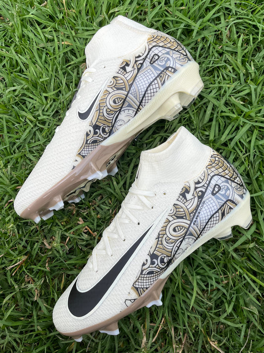 Nike Mercurial Superfly 16 Beige Graffiti Edition