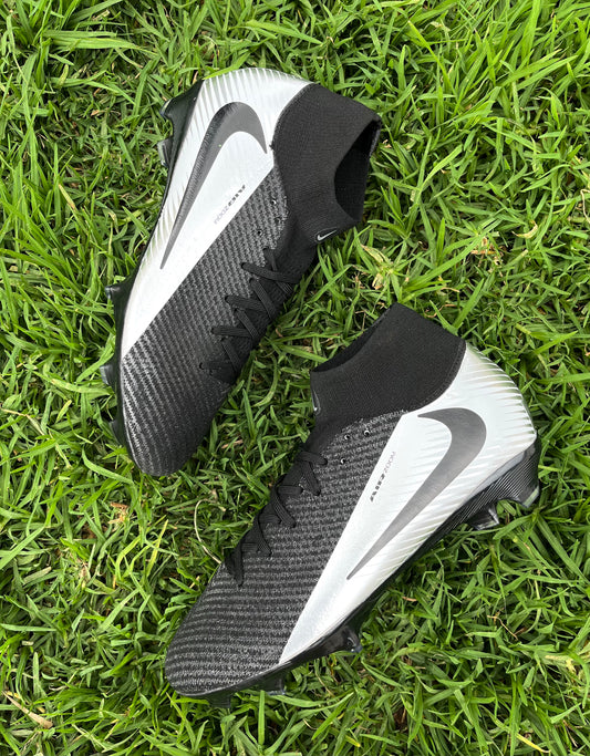 Nike Zoom Mercurial Superfly 10 Elite FG Negro Plateada by Travis Scott